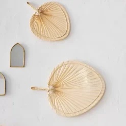 Flores Artificiais-CASA Palmino Folha De Palmeira Natural