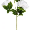 Flores Artificiais-CASA Peony Peonia Branco