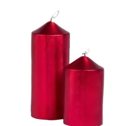 Velas-CASA Pilar Vela Vermelho