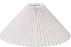 Abajures-CASA Plisse Abajur Areia