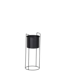Vasos Em P-CASA Pluto Vaso Preto