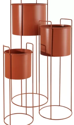 Vasos Em P-CASA Pluto Vaso Terracota