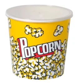Tigelas-CASA Popcorn Balde Pipocas Com Tampa Multicolor
