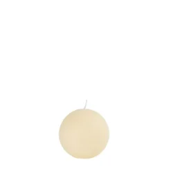 Velas-CASA Pure Rustic Vela Bola Marfim Branco