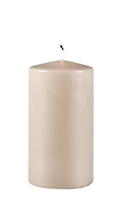 Velas-CASA Pure Vela Cil Ndrica Cinzento