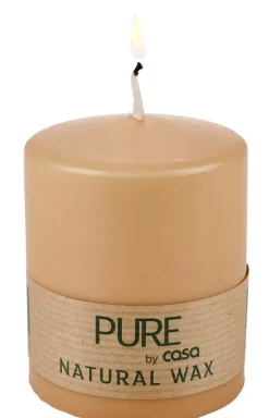 Velas-CASA Pure Vela Cil Ndrica Bege