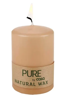 Velas-CASA Pure Vela Cil Ndrica Bege