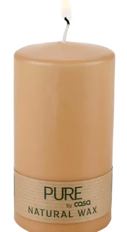 Velas-CASA Pure Vela Cil Ndrica Bege