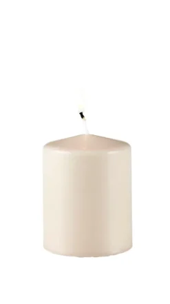 Velas-CASA Pure Vela Cil Ndrica Claro Castanho