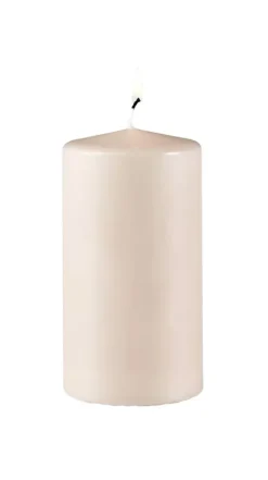 Velas-CASA Pure Vela Cil Ndrica Claro Castanho