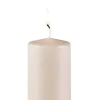 Velas-CASA Pure Vela Cil Ndrica Claro Castanho