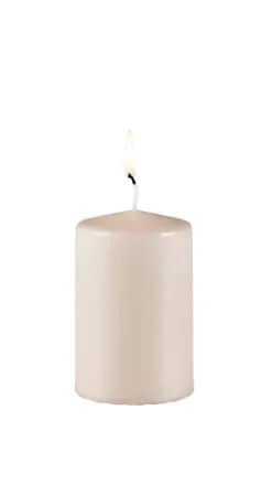 Velas-CASA Pure Vela Cil Ndrica Claro Castanho