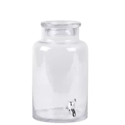 Distribuidor De Bebida-CASA Puri Recipiente Bebida Com Torneira Transparente