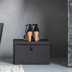 Caixas De Arrumação-CASA Rango Caixa De Arrumação Cinzento Escuro