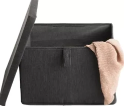 Caixas De Arrumação-CASA Rango Caixa De Arrumação Cinzento Escuro