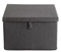 Caixas De Arrumação-CASA Rango Caixa De Arrumação Cinzento Escuro
