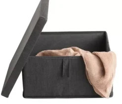 Caixas De Arrumação-CASA Rango Caixa De Arrumação Cinzento Escuro