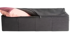 Caixas De Arrumação-CASA Rango Caixa De Arrumação Fecho De Correr Cinzento Escuro