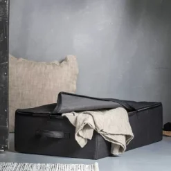 Caixas De Arrumação-CASA Rango Caixa De Arrumação Fecho De Correr Cinzento Escuro