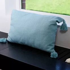 Almofadas-CASA Ravi Almofada Aqua Azul