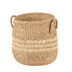Cestos De Arrumação-CASA Rayas Cesto M Natural