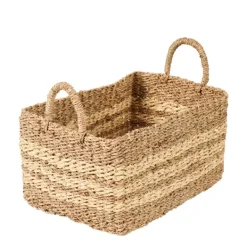 Cestos De Arrumação-CASA Rayas Cesto S Natural