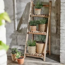 Vasos Em P-CASA Recycle Estante Para Plantas Natural