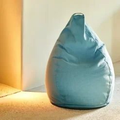 Puffs-CASA Relaxo Pufe Azul