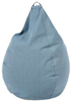 Puffs-CASA Relaxo Pufe Azul