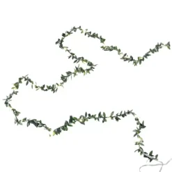 Grinaldas Com Luzes-CASA Rika Grinalda Iluminada 20 Leds Verde