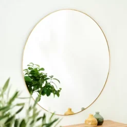 Espelhos-CASA Ronda Espelho Dourado