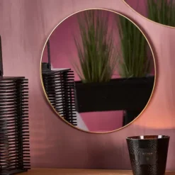 Espelhos-CASA Ronda Espelho Dourado