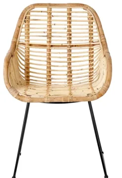 Cadeiras Sala Jantar-CASA Rotan Cadeira Para Sala De Jantar Natural