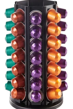 Acessórios Para Caf-CASA Rotate Porta-C Psulas Preto