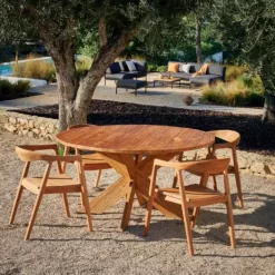 Mesas De Jantar-CASA Rowa Mesa Natural