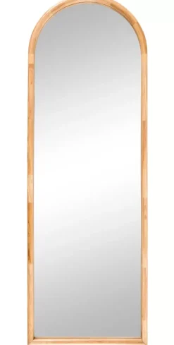 Espelhos-CASA Rubberwood Espelho Natural