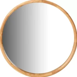 Espelhos-CASA Rubberwood Espelho Natural