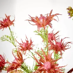 Ramos Artificiais-CASA Ruby Planta Artificial Vermelho