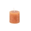 Velas-CASA Rustic Vela Cor-De-Laranja