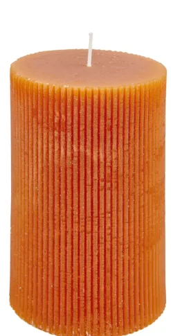 Velas-CASA Rustic Vela Rib Castanho
