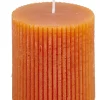 Velas-CASA Rustic Vela Rib Castanho