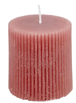 Velas-CASA Rustic Vela Rib Roxo