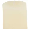Velas-CASA Rustic Vela Rib Marfim Branco