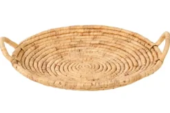Pratos Decorativos-CASA Samos Prato Decorativo Natural