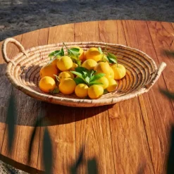 Pratos Decorativos-CASA Samos Prato Decorativo Natural