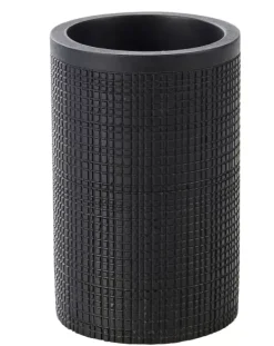 Acessórios De Lavatorio-CASA Samourai Suporte Escova De Dentes Preto