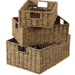 Cestos-Gaveta-CASA Seagrass Cesto Gaveta Natural