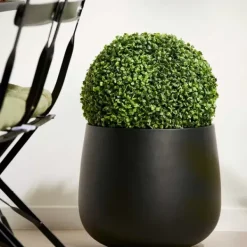 Vasos-CASA Sense Vaso De Jardim Preto