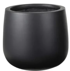 Vasos-CASA Sense Vaso De Jardim Preto