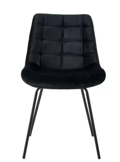 Cadeiras Sala Jantar-CASA Silka Cadeira Para Sala De Jantar Preto